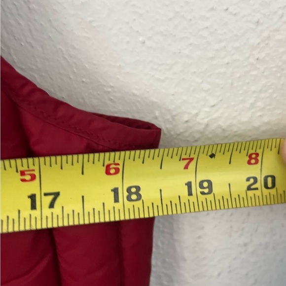 J. Jill Cranberry Red Down Vest - Picture 9 of 11